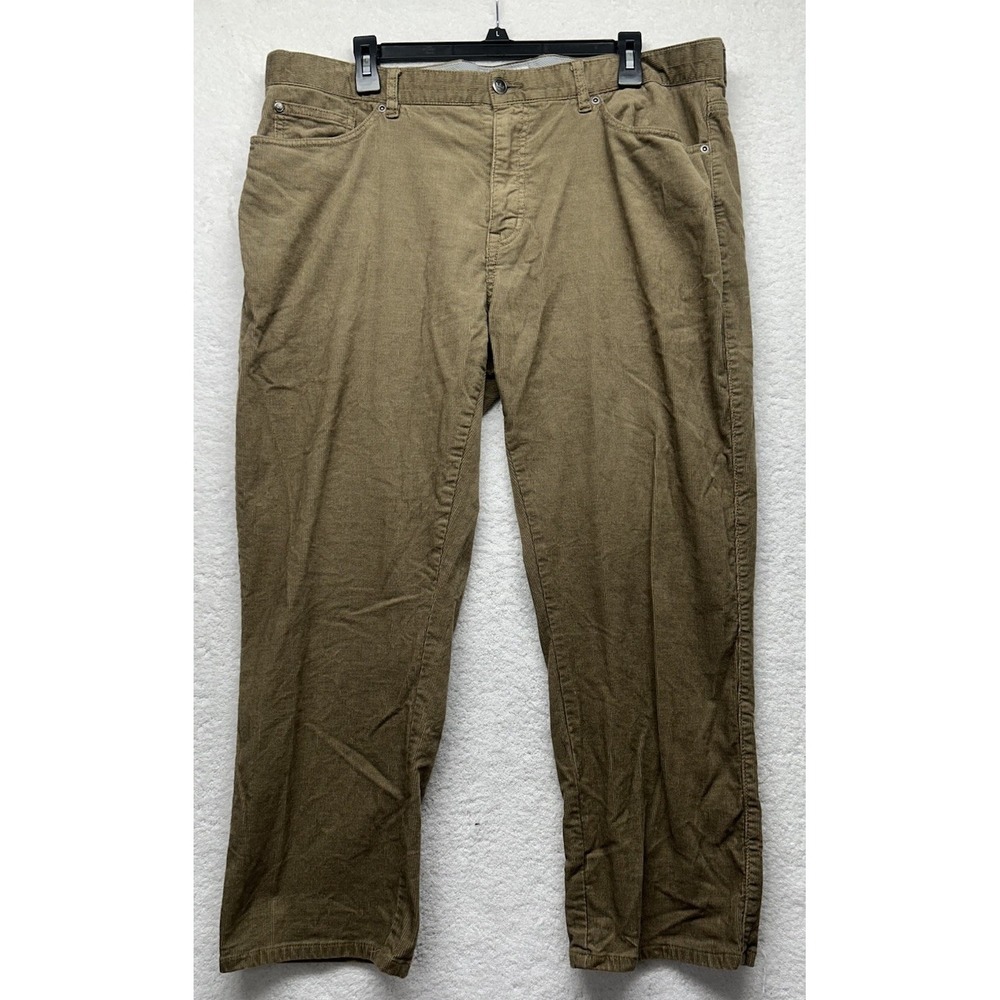 Peter Millar Mens Size 38X27 Brown Superior Soft Corduroy Chino Pants (S6)